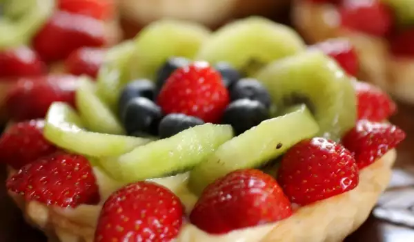 Тарталети с плодове