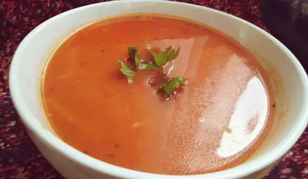Доматена супа с пащърнак