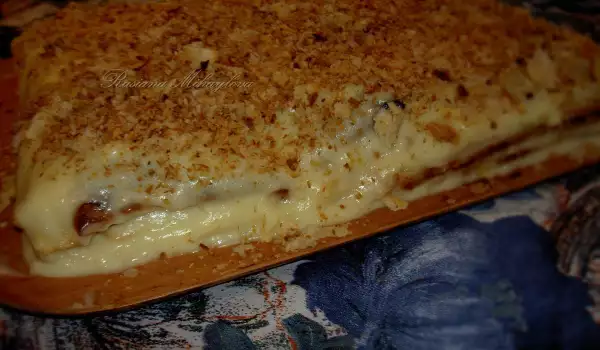 Торта Наполеон с печени блатовe