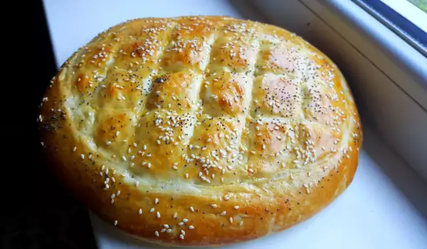 Турски плосък хляб без мая