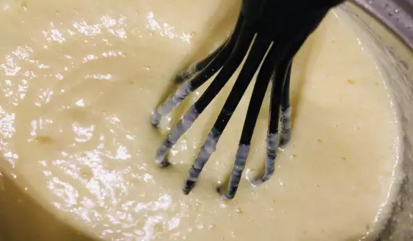 Ванилов крем за бисквитена торта