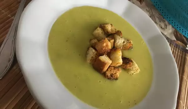 Зеленчукова крем супа без мляко