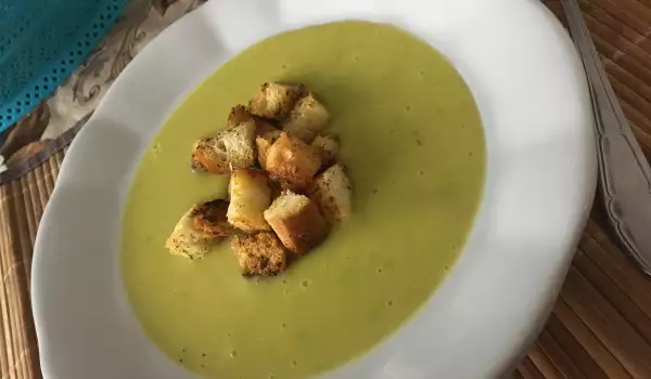 Зеленчукова крем супа без мляко
