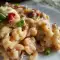 Варени макарони с кайма, чушки и сметана