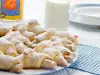 Кифлички с кокосов аромат