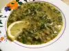 Коприва с ориз и чесън