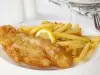 Риба Орли с пияна панировка