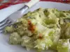 Тиквички с мляко на фурна